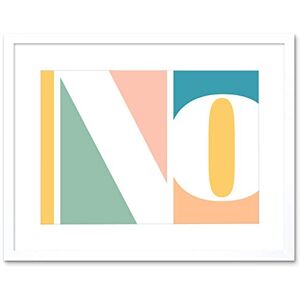 Wee Blue Coo No Colourful Modern Typography Artwork Framed Wall Art Print 12X16 Inch Wee Blue Coo No Colourful Modern Typography Artwork Framed Wall Art Print 12X16 Inch