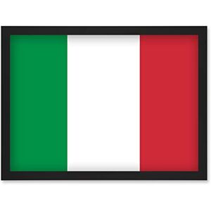 Artery8 - Italy National Flag - A4 - Framed Wall Art Print Artery8 - Italy National Flag - A4 - Framed Wall Art Print