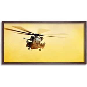 Fine Art Prints Military USA Marine Corps CH-53E Super Stallion Helicopter Photo Framed Wall Art Print Long 25X12 Inch Fine Art Prints Military USA Marine Corps CH-53E Super Stallion Helicopter Photo Framed Wall Art Print Long 25X12 Inch