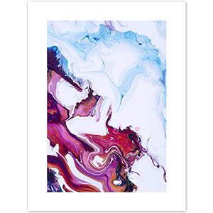 Wee Blue Coo Abstract Swirl Paint Pink Warm Art Print Canvas Premium Wall Decor Poster Wee Blue Coo Abstract Swirl Paint Pink Warm Art Print Canvas Premium Wall Decor Poster