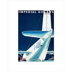 Wee Blue Coo Airways Airplane Aeroplane Transport Australia Wall Art Print Wee Blue Coo Airways Airplane Aeroplane Transport Australia Wall Art Print