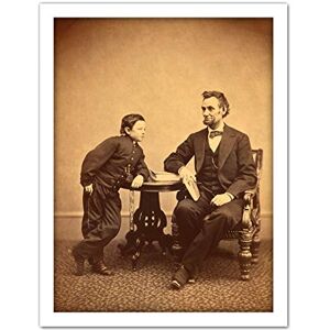 Fine Art Prints Gardner Portrait President Lincoln Son Old Photo Large Framed Art Print Poster Wall Decor 18x24 in Fine Art Prints Gardner Portrait President Lincoln Son Old Photo Large Framed Art Print Poster Wall Decor 18x24 in
