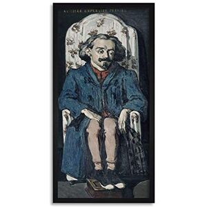 Fine Art Prints Cezanne Portrait Artist Achille Emperaire Painting Long Framed Art Print Wall Poster 25x12 inch Fine Art Prints Cezanne Portrait Artist Achille Emperaire Painting Long Framed Art Print Wall Poster 25x12 inch