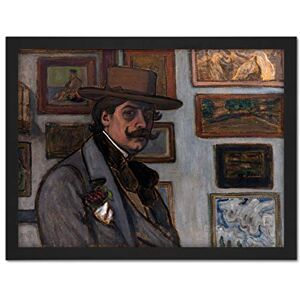 Fine Art Prints Rippl Ronai Jozsef Self Portrait In A Brown Hat Large Framed Art Print Poster Wall Decor 18x24 Fine Art Prints Rippl Ronai Jozsef Self Portrait In A Brown Hat Large Framed Art Print Poster Wall Decor 18x24