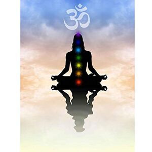 Wee Blue Coo Painting Illustration Buddhist Lotus Chakras Peace Symbol Art Print Poster Wall Decor 12X16 Inch Wee Blue Coo Painting Illustration Buddhist Lotus Chakras Peace Symbol Art Print Poster Wall Decor 12X16 Inch