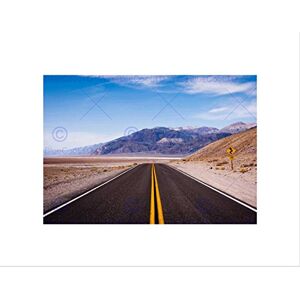 Wee Blue Coo Death Valley Road Landscape USA Art Picture Wall Art Print Wee Blue Coo Death Valley Road Landscape USA Art Picture Wall Art Print
