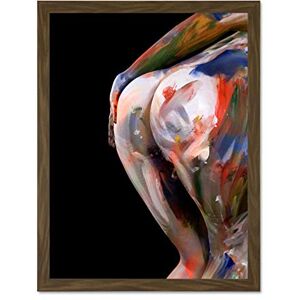 Wee Blue Coo Dt Naked Art Nude Painted Girl Art Large Framed Art Print Poster Wall Decor 18x24 inch Wee Blue Coo Dt Naked Art Nude Painted Girl Art Large Framed Art Print Poster Wall Decor 18x24 inch