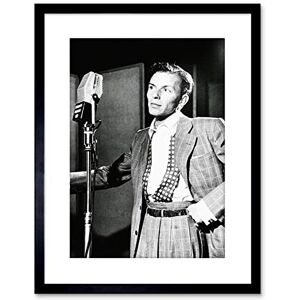 Wee Blue Coo VINTAGE PHOTO SINGER FRANK SINATRA NEW YORK FRAMED ART PRINT POSTER F97X12437 Wee Blue Coo VINTAGE PHOTO SINGER FRANK SINATRA NEW YORK FRAMED ART PRINT POSTER F97X12437
