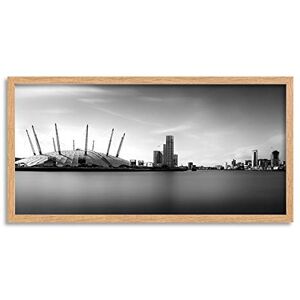 Artery8 Warby Millenium Dome London Cityscape Photo Framed Wall Art Print Long 25X12 Inch Artery8 Warby Millenium Dome London Cityscape Photo Framed Wall Art Print Long 25X12 Inch