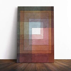 Big Box Art Canvas Print Wall Art Paul Klee Watercolour Squares Mounted and Stretched Box Frame Picture Home Decor for Kitchen, Living, Dining Room, Bedroom, Hallway, Multi-Colour, 30x20 Inch Big Box Art Canvas Print Wall Art Paul Klee Watercolour Squares Mounted and Stretched Box Frame Picture Home Decor for Kitchen, Living, Dining Room, Bedroom, Hallway, Multi-Colour, 30x20 Inch