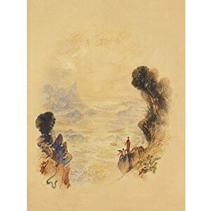 Artery8 Turner Temptation Of Christ On The Mountain 1834 Painting Large Wall Art Poster Print Thick Paper 18X24 Inch Artery8 Turner Temptation Of Christ On The Mountain 1834 Painting Large Wall Art Poster Print Thick Paper 18X24 Inch
