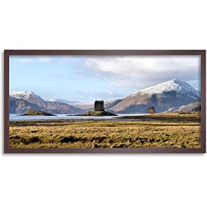 Artery8 Andrewmckie Loch Laich Castle Stalker Scotland Photo Framed Wall Art Print Long 25X12 Inch Artery8 Andrewmckie Loch Laich Castle Stalker Scotland Photo Framed Wall Art Print Long 25X12 Inch