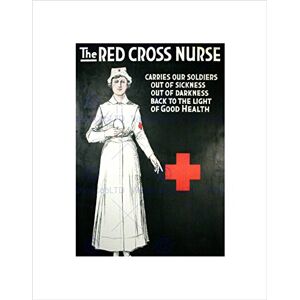 Wee Blue Coo VINTAGE AD FIRST AID RED CROSS NURSE SOLDIERS CHARITY FRAMED PRINT B12X11521 Wee Blue Coo VINTAGE AD FIRST AID RED CROSS NURSE SOLDIERS CHARITY FRAMED PRINT B12X11521