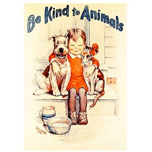 Wee Blue Coo Political Animal Welfare Charity Kid Cat Dog Kind Picture Wall Art Print Wee Blue Coo Political Animal Welfare Charity Kid Cat Dog Kind Picture Wall Art Print