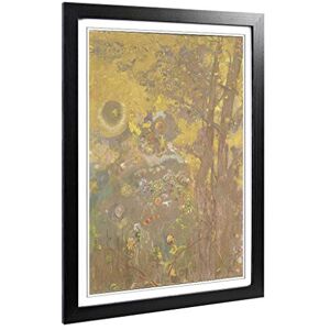 Big Box Art Framed Print of Odilon Redon Trees Design Wall Art Picture Home Decor for Kitchen, Living, Dining Room, Lounge, Bedroom, Hallway, Office, Black, A2 / 24.5x18 Inch / 62x45cm Big Box Art Framed Print of Odilon Redon Trees Design Wall Art Picture Home Decor for Kitchen, Living, Dining Room, Lounge, Bedroom, Hallway, Office, Black, A2 / 24.5x18 Inch / 62x45cm