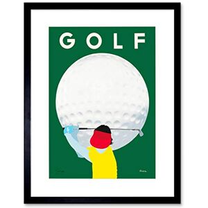 Wee Blue Coo Sport Ad Golf Ball Club Swing Golfing Putting Iron Wood Framed Wall Art Print Wee Blue Coo Sport Ad Golf Ball Club Swing Golfing Putting Iron Wood Framed Wall Art Print