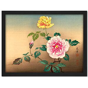 Fine Art Prints Koitsu Colourful Roses Flowers Japanese Painting Artwork Framed Wall Art Print 18X24 Inch Fine Art Prints Koitsu Colourful Roses Flowers Japanese Painting Artwork Framed Wall Art Print 18X24 Inch