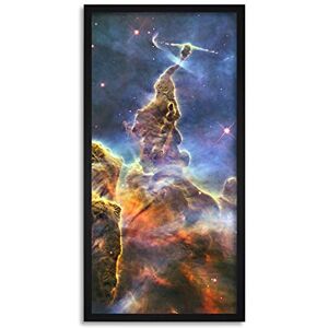 Wee Blue Coo Carina Nebula PIA15985 Space Hubble Long Panel Framed Wall Art Print Wee Blue Coo Carina Nebula PIA15985 Space Hubble Long Panel Framed Wall Art Print