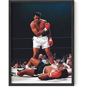 HAUS AND HUES Muhammad Ali Posters Muhammad Ali Canvas Wall Art for Men, Motivational Wall Decor, Ring Boxing Posters, Motivational Posters for Gym Posters, Inspirational Posters (Unframed 12x16) HAUS AND HUES Muhammad Ali Posters Muhammad Ali Canvas Wall Art for Men, Motivational Wall Decor, Ring Boxing Posters, Motivational Posters for Gym Posters, Inspirational Posters (Unframed 12x16)