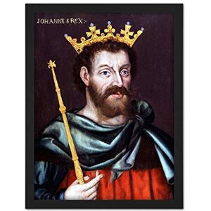 Fine Art Prints Portrait King John England Painting Royal Historic Large Framed Art Print Poster Wall Decor 18x24 in Fine Art Prints Portrait King John England Painting Royal Historic Large Framed Art Print Poster Wall Decor 18x24 in