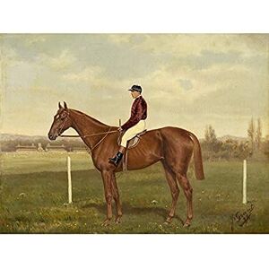 Artery8 J Grant Plaisanterie 1886 Horse Rider Painting Art Print Canvas Premium Wall Decor Poster Mural Artery8 J Grant Plaisanterie 1886 Horse Rider Painting Art Print Canvas Premium Wall Decor Poster Mural
