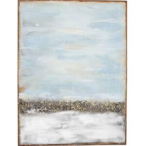 KARE Design Acrylic Painting Abstract Horizon, Grey Blue/Earth Tones, Canvas Painting, Solid Wood Frame, Hand Painted Details, Framed Artwork for Living Room, Hallway, Bedroom, 120x90x4 cm (H/W/D) KARE Design Acrylic Painting Abstract Horizon, Grey Blue/Earth Tones, Canvas Painting, Solid Wood Frame, Hand Painted Details, Framed Artwork for Living Room, Hallway, Bedroom, 120x90x4 cm (H/W/D)