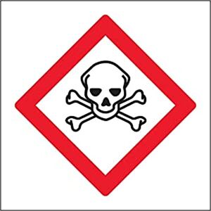 VSafety V Safety Acute toxicity, very toxic, toxic-200x200mm-Magnetic Safety Sign VSafety V Safety Acute toxicity, very toxic, toxic-200x200mm-Magnetic Safety Sign