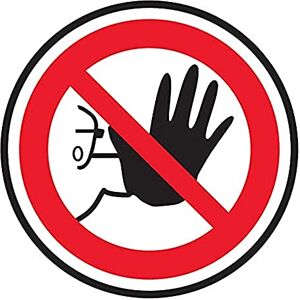 VSafety V Safety No Access Symbol 300 x 300 mm Self Adhesive Floor Sticker Safety Sign VSafety V Safety No Access Symbol 300 x 300 mm Self Adhesive Floor Sticker Safety Sign