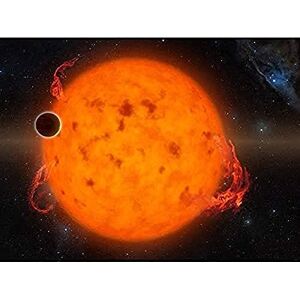 Fine Art Prints NASA Planet K2-33b Orbiting Star Illustration ungerahmt Wandbild Kunstdruck Poster Home Decor Premium Fine Art Prints NASA Planet K2-33b Orbiting Star Illustration ungerahmt Wandbild Kunstdruck Poster Home Decor Premium