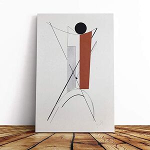 Big Box Art El Lissitzky Abstract No.4 Canvas Print Gallery Wrapped 30mm Frame Wall Art 20x14 inches Ready to Hang Abstract Picture Living Room Bedroom Lounge Office Big Box Art El Lissitzky Abstract No.4 Canvas Print Gallery Wrapped 30mm Frame Wall Art 20x14 inches Ready to Hang Abstract Picture Living Room Bedroom Lounge Office