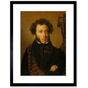 Wee Blue Coo PAINTING PORTRAIT KIPRENSKY WRITER ALEXANDER PUSHKIN FRAMED PRINT F97x11602 Wee Blue Coo PAINTING PORTRAIT KIPRENSKY WRITER ALEXANDER PUSHKIN FRAMED PRINT F97x11602