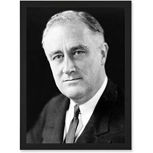 Artery8 Portrait President FDR Franklin Roosevelt USA Photo Artwork Framed Wall Art Print A4 Artery8 Portrait President FDR Franklin Roosevelt USA Photo Artwork Framed Wall Art Print A4