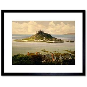 Wee Blue Coo Photo St Michael Mount Penzance Cornwall England Framed Wall Art Print Wee Blue Coo Photo St Michael Mount Penzance Cornwall England Framed Wall Art Print