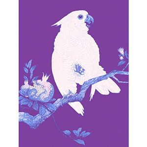 Wee Blue Coo Purple Cockatoo By Ohara Koson Large Wall Art Print Canvas Premium Poster Wee Blue Coo Purple Cockatoo By Ohara Koson Large Wall Art Print Canvas Premium Poster