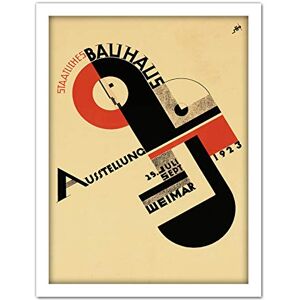 Wee Blue Coo Exhibition Bauhaus Weimar Germany Artwork Framed Wall Art Print 18X24 Inch Wee Blue Coo Exhibition Bauhaus Weimar Germany Artwork Framed Wall Art Print 18X24 Inch
