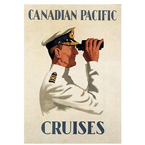 Wee Blue Coo Travel Ad Captain Ship Liner Ocean Cruise Wall Art Print Wee Blue Coo Travel Ad Captain Ship Liner Ocean Cruise Wall Art Print