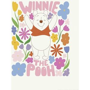 Komar Disney Winnie the Pooh Happy Botanical Wall Picture Size 30 x 40 cm Children's Room Wall Decoration Komar Disney Winnie the Pooh Happy Botanical Wall Picture Size 30 x 40 cm Children's Room Wall Decoration