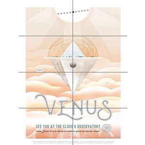 Artery8 Venus Cloud 9 Observatory NASA Space Tours Travel XL Giant Panel Poster (8 Sections) Artery8 Venus Cloud 9 Observatory NASA Space Tours Travel XL Giant Panel Poster (8 Sections)