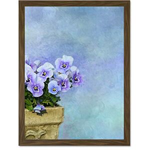 Fine Art Prints Purple Pansy Flowers Painting Large Framed Art Print Poster Wall Decor 18x24 inch Fine Art Prints Purple Pansy Flowers Painting Large Framed Art Print Poster Wall Decor 18x24 inch