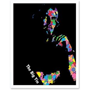 Wee Blue Coo Big Yin Billy Connolly Paint Splatter Art Print Framed Poster Wall Decor 12x16 inch Wee Blue Coo Big Yin Billy Connolly Paint Splatter Art Print Framed Poster Wall Decor 12x16 inch