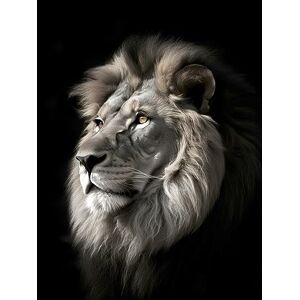 Artery8 Lion Head Portrait Dramatic Photograph Strong Leo Dark Atmospheric Light Large Wall Art Poster Print Thick Paper 18X24 Inch Artery8 Lion Head Portrait Dramatic Photograph Strong Leo Dark Atmospheric Light Large Wall Art Poster Print Thick Paper 18X24 Inch