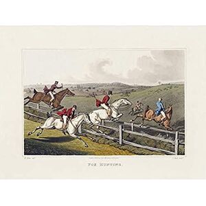 Artery8 John Heaviside Clark Fox Hunting Art Print Canvas Premium Wall Decor Poster Mural Artery8 John Heaviside Clark Fox Hunting Art Print Canvas Premium Wall Decor Poster Mural