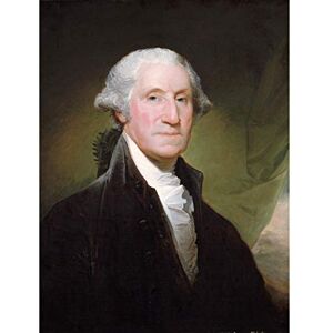Artery8 Stuart Portrait President General George Washington Painting Large Wall Art Poster Print Thick Paper 18X24 Inch Artery8 Stuart Portrait President General George Washington Painting Large Wall Art Poster Print Thick Paper 18X24 Inch