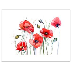 Fine Art Prints Flowers Painting Of Poppies Art Print Canvas Premium Wall Decor Poster Fine Art Prints Flowers Painting Of Poppies Art Print Canvas Premium Wall Decor Poster