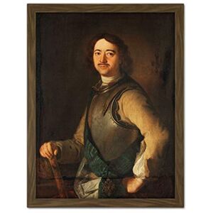 Artery8 Peter The Great Tsar Of Russia Portrait Painting Artwork Framed Wall Art Print 18X24 Inch Artery8 Peter The Great Tsar Of Russia Portrait Painting Artwork Framed Wall Art Print 18X24 Inch