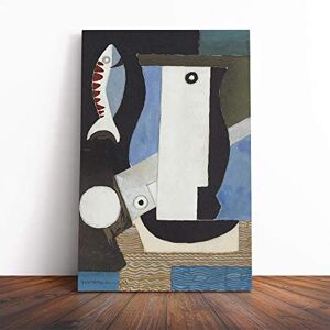 Big Box Art Louis Marcoussis The Fish Canvas Print Gallery Wrapped 30mm Frame Wall Art 24x16 inches Ready to Hang Modern Animals Picture Living Room Bedroom Lounge Office Big Box Art Louis Marcoussis The Fish Canvas Print Gallery Wrapped 30mm Frame Wall Art 24x16 inches Ready to Hang Modern Animals Picture Living Room Bedroom Lounge Office