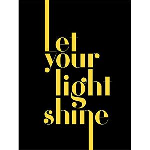 Wee Blue Coo Extended Yellow Let Your Light Shine Canvas Wall Art Print Wee Blue Coo Extended Yellow Let Your Light Shine Canvas Wall Art Print