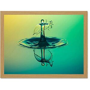 Fine Art Prints Water Droplet Splash Green Large Framed Art Print Poster Wall Decor 18x24 inch Fine Art Prints Water Droplet Splash Green Large Framed Art Print Poster Wall Decor 18x24 inch