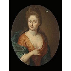 Artery8 Van Der Werff Portrait Elisabeth Hollaer Unframed Wall Art Print Poster Home Decor Premium Artery8 Van Der Werff Portrait Elisabeth Hollaer Unframed Wall Art Print Poster Home Decor Premium