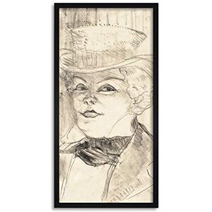 Artery8 Toulouse Lautrec Madame Rejane 1894 Framed Wall Art Print Long 25X12 Inch Artery8 Toulouse Lautrec Madame Rejane 1894 Framed Wall Art Print Long 25X12 Inch